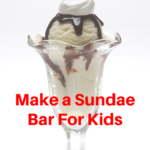 sundae bar for kids