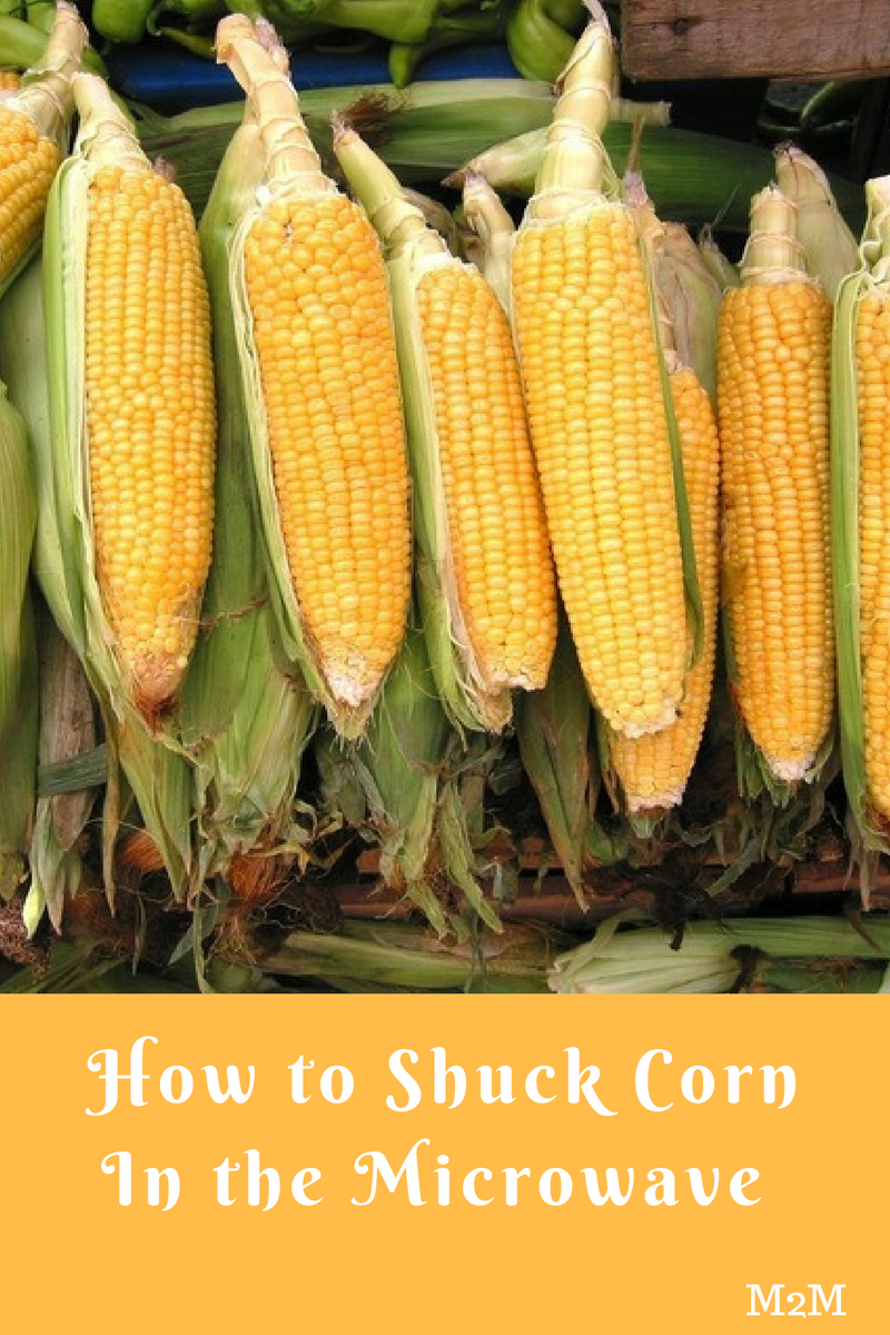 how to shuck corn