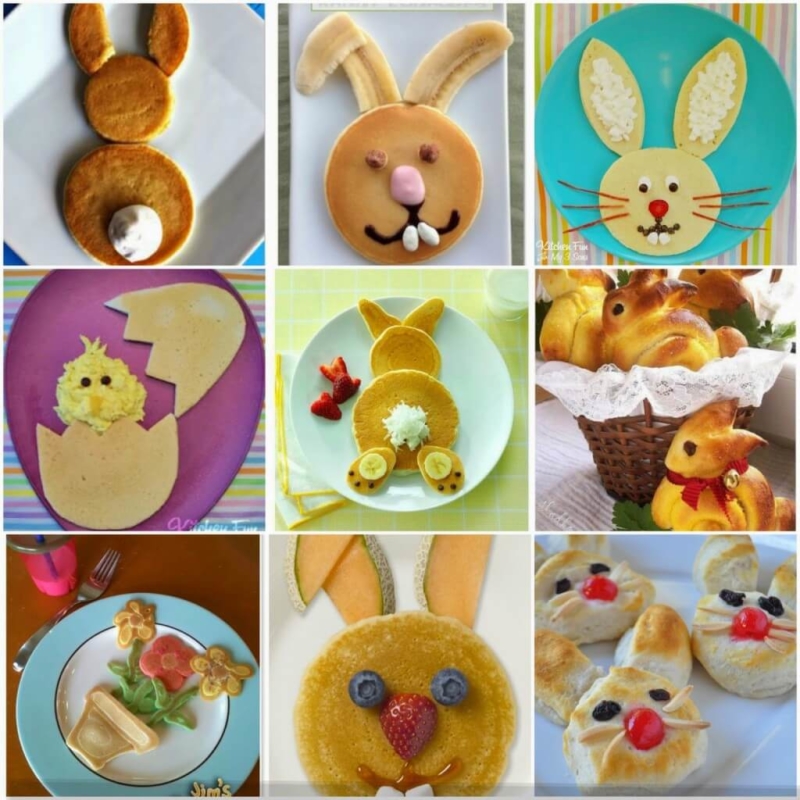 kids Easter Breakfast ideas 