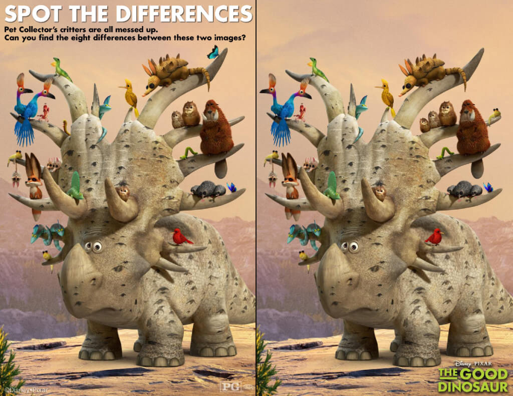 spot the differences