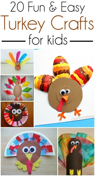 kids crafts, Thanksgiving crafts
