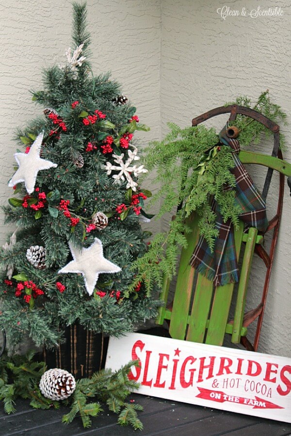 Christmas decorations, Christmas porch decorations