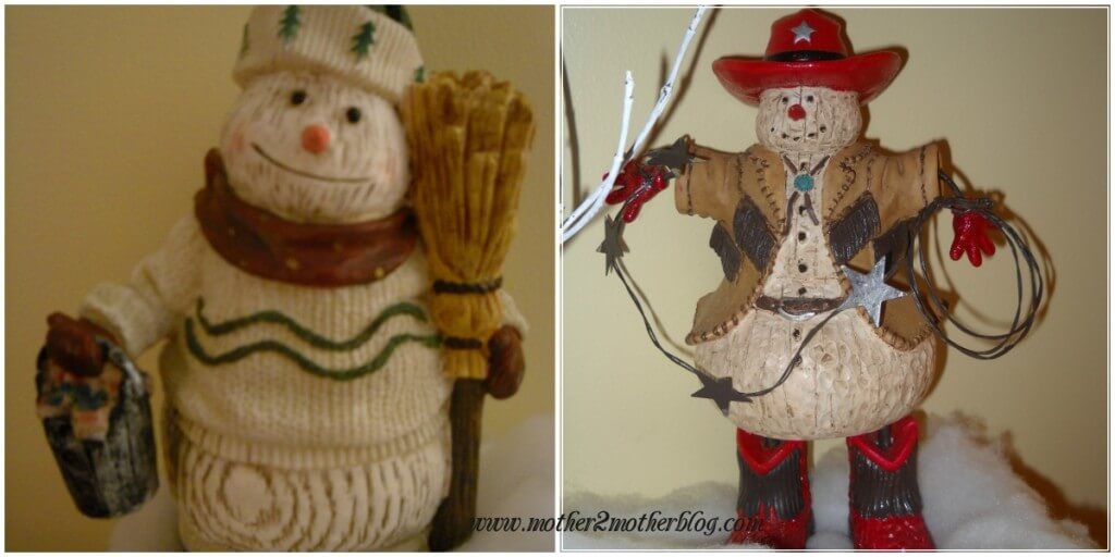 snowmen, winter decorating, 