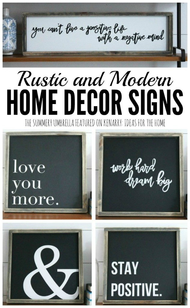 chalkboard signs, rustic signs, home decorating