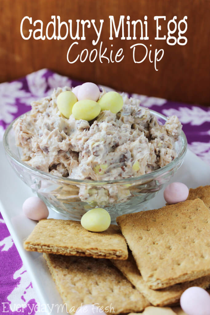 Easter desserts, Cadbury Bunny Dip, Easter food ideas