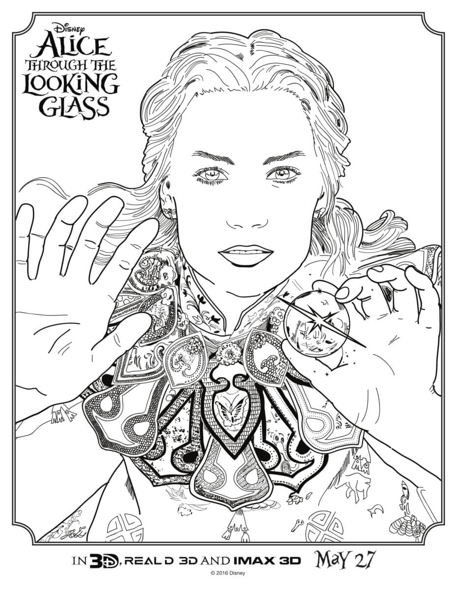 Image-AliceThroughTheLookingGlass-Coloring-Page1