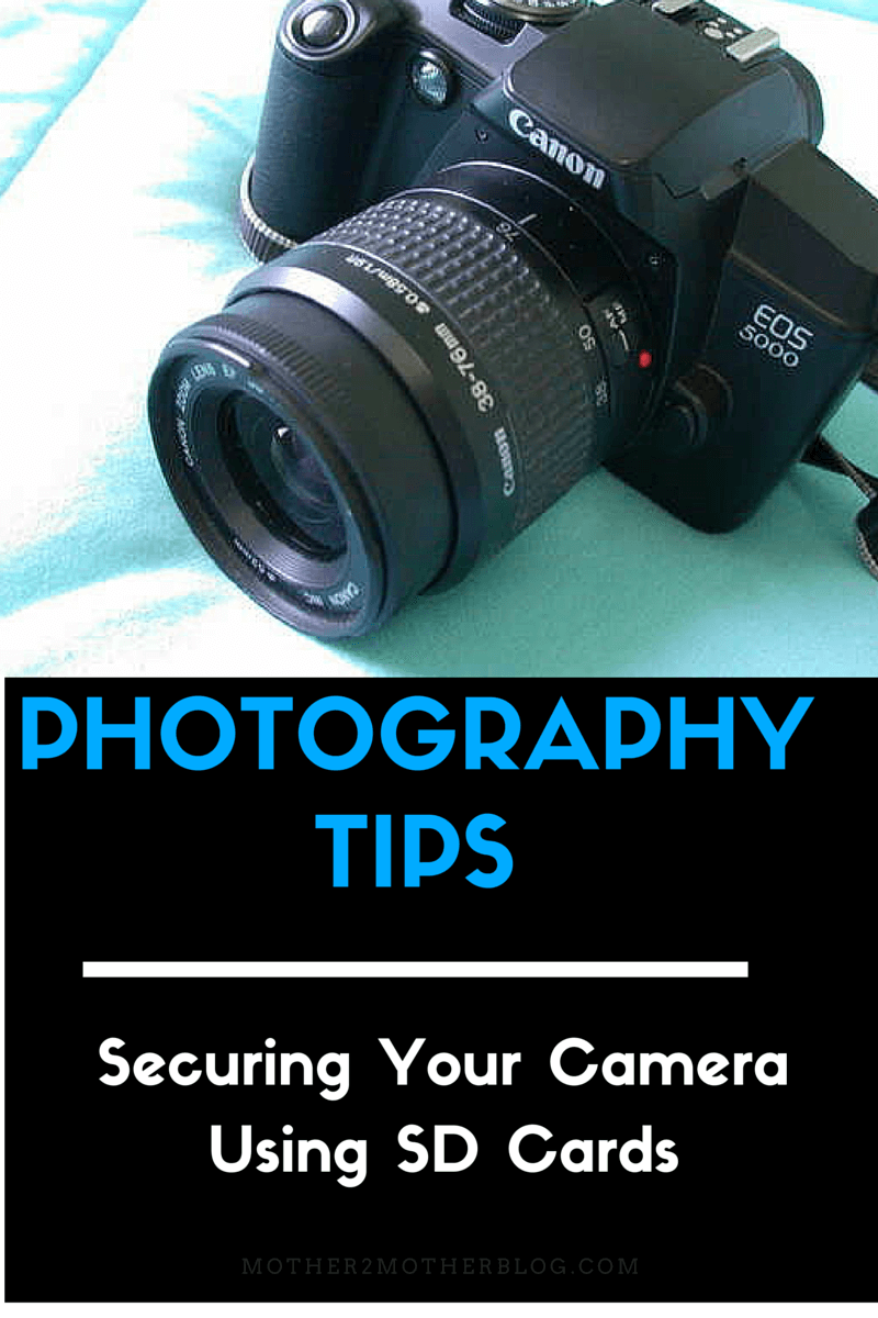 photography tips, how to secure your camera, Best SD Cards