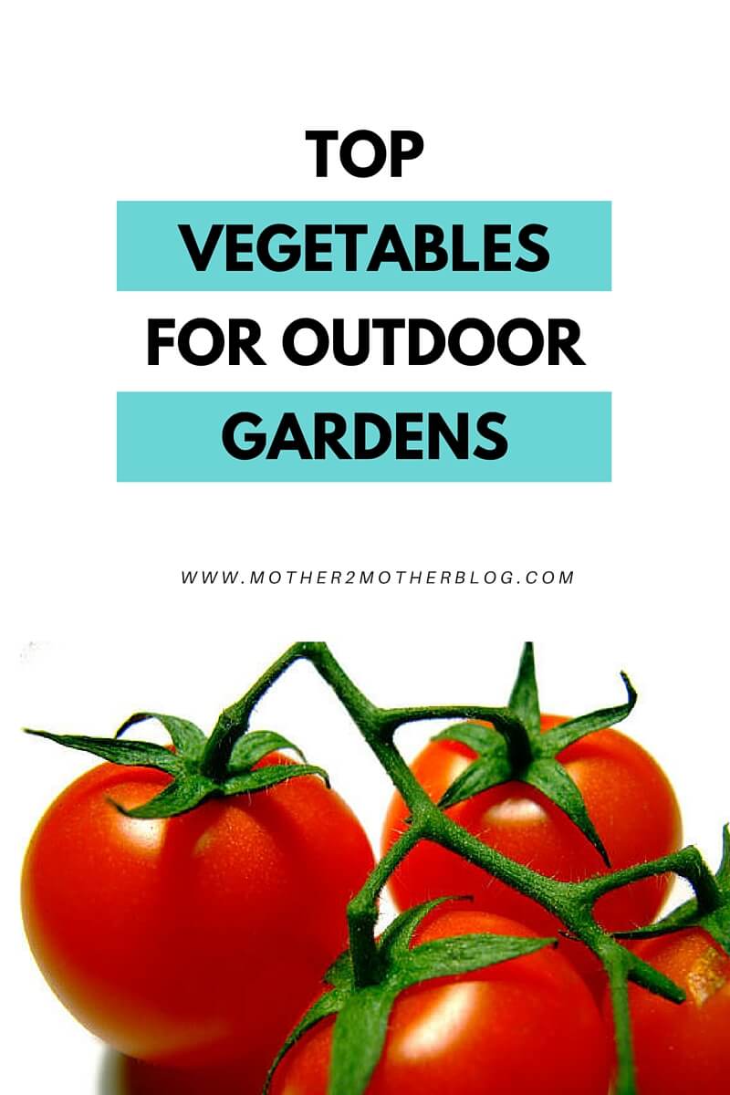 vegetables for outdoor gardens