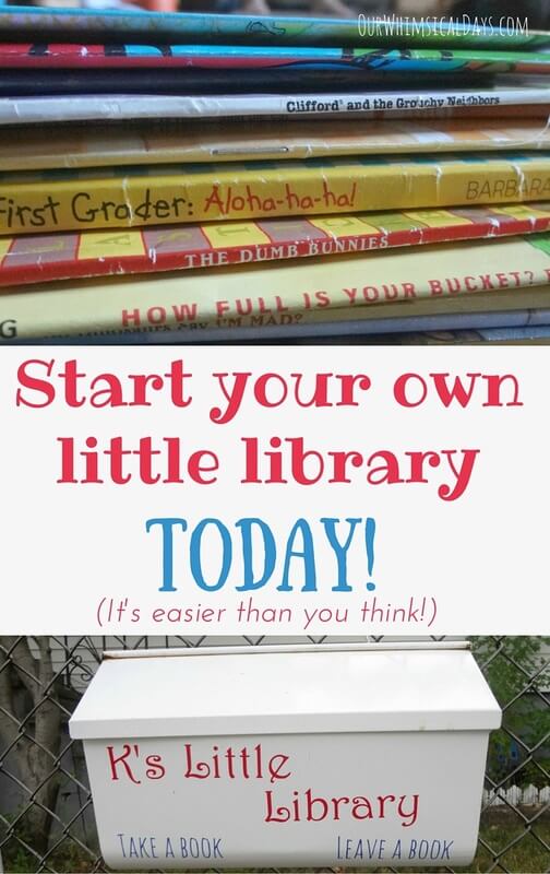 back to school ideas, how to create a library