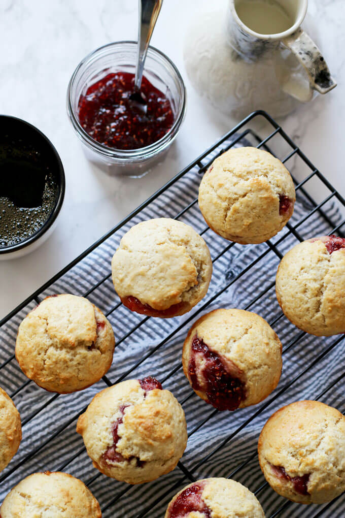 muffin recipes, jam recipes, breakfast ideas