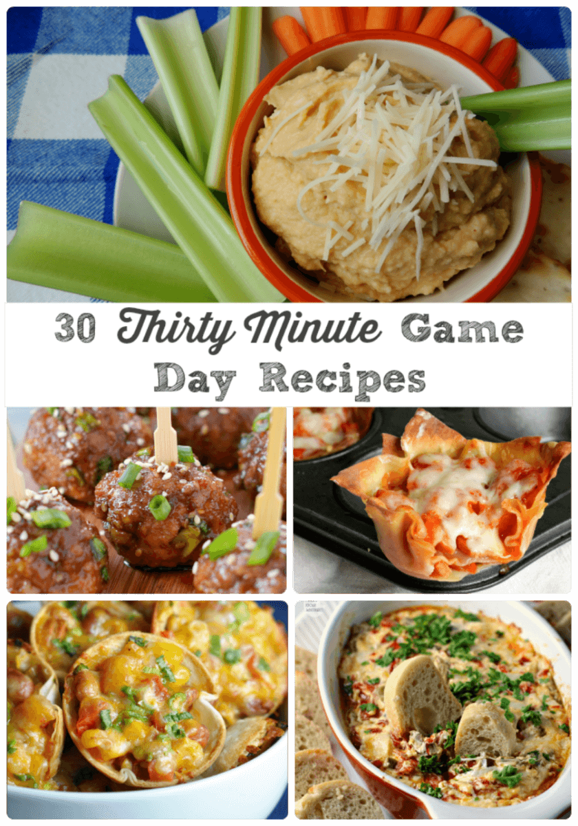 Check out these recipes for your next game day or tailgating party! 