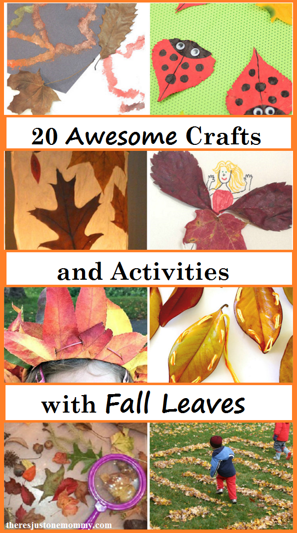 crafts that use fall leaves