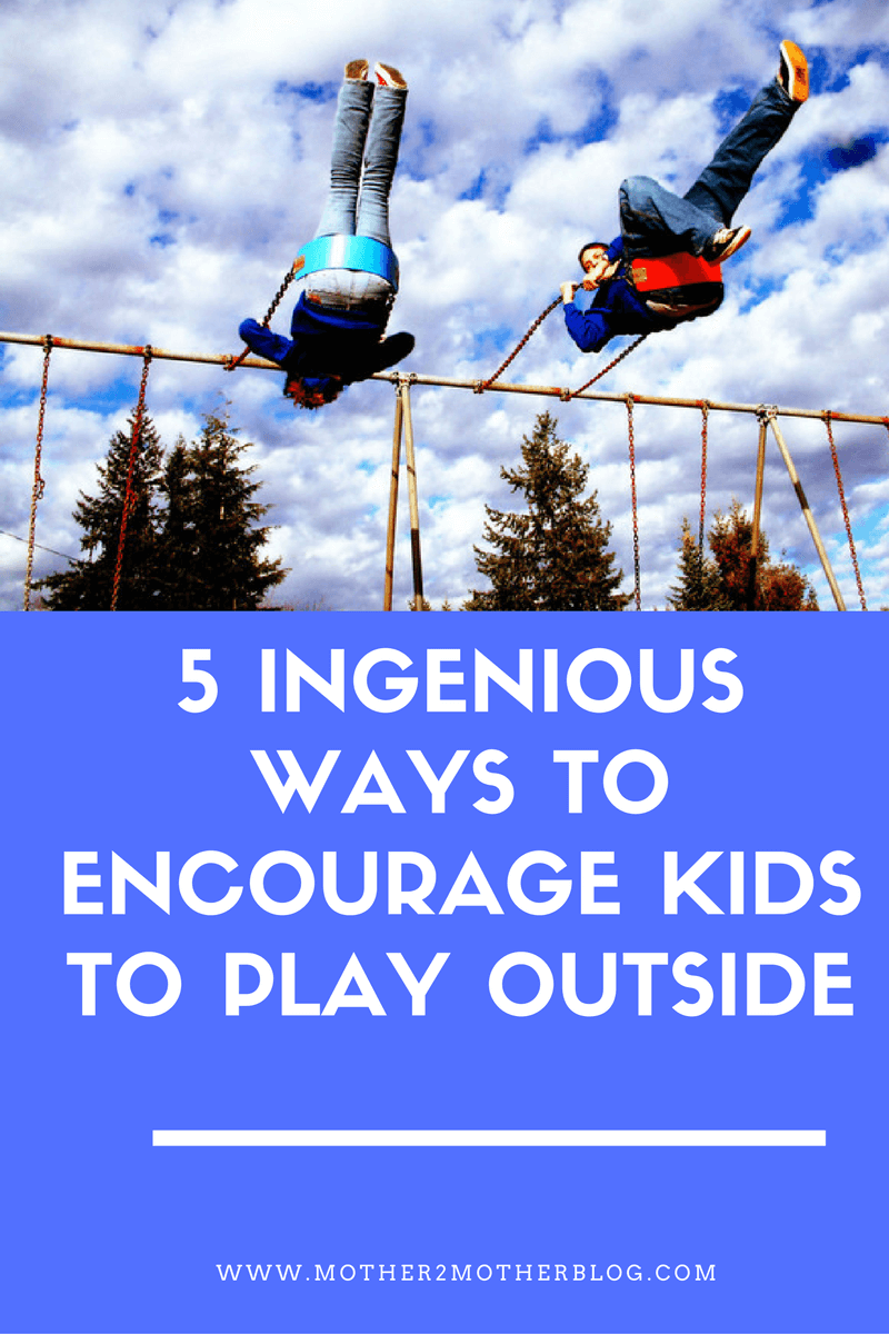 encouraging kids to play outside