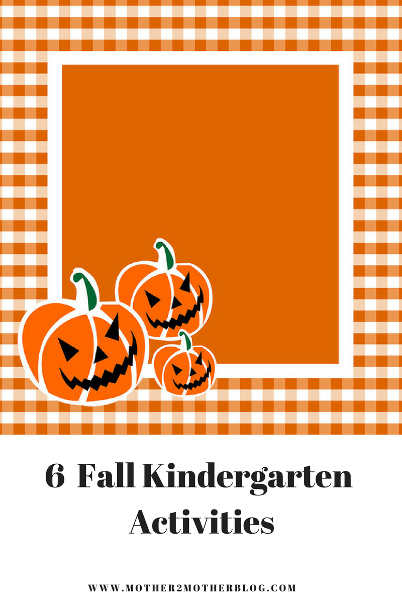 kindergarten activities with a fall theme