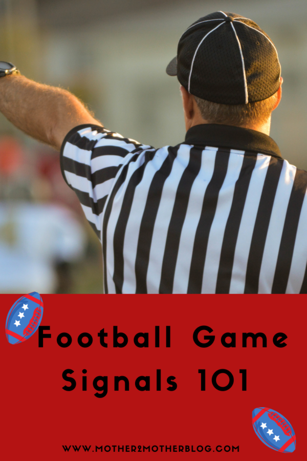 football game referee signals