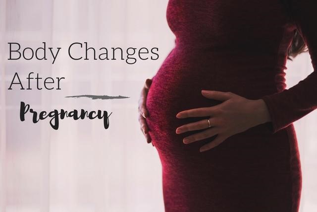 body changes after pregnancy