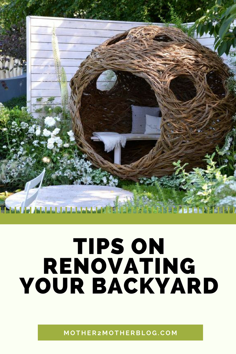 renovating your backyard