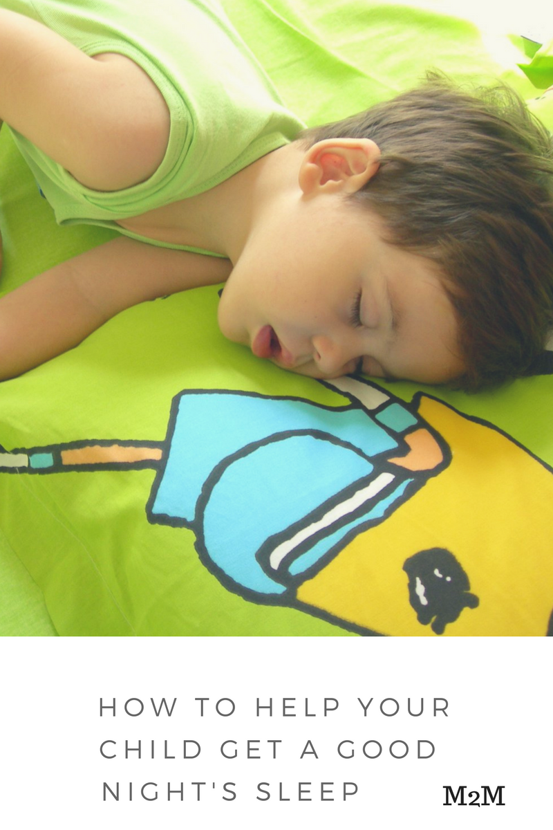 how to help your child get a good night's sleep
