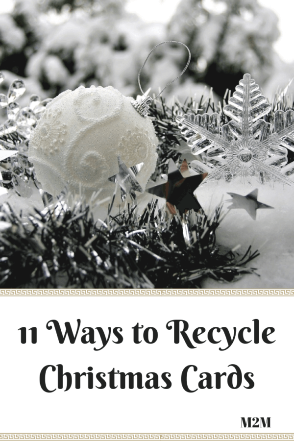 11 Ways to Recycle Christmas Cards Mother 2 Mother Blog
