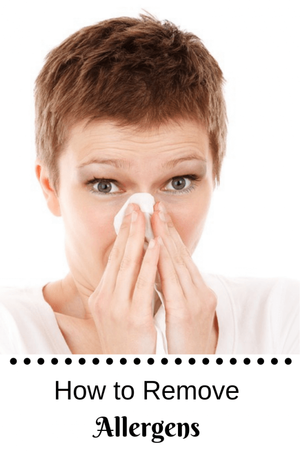 how to remove allergens