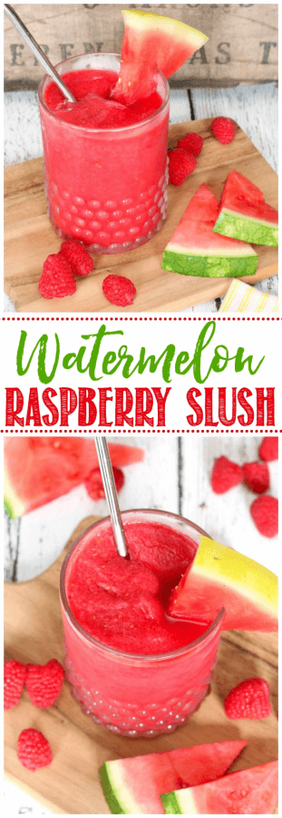 Raspberry Watermelon Slush