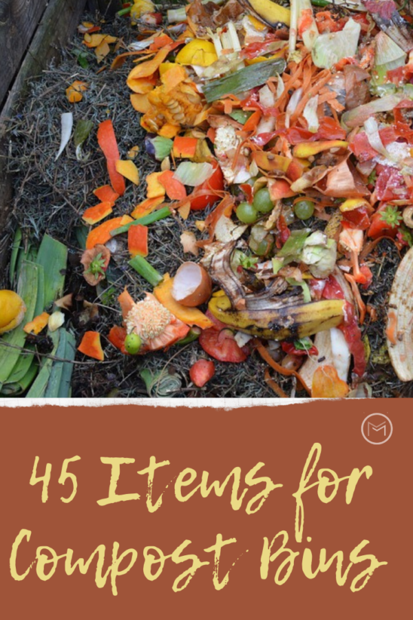 items for compost bins