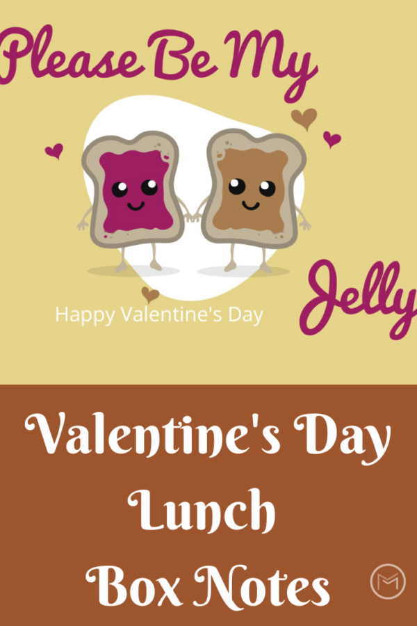 Valentine's Day Lunch Box Notes