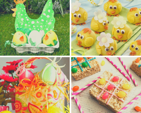 easter food and crafts