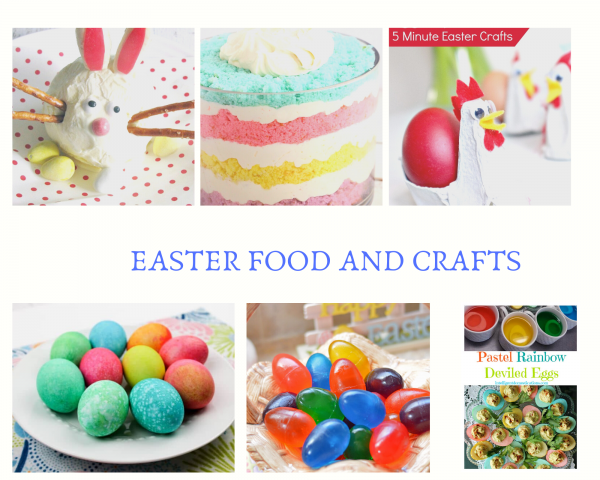 easter food and crafts