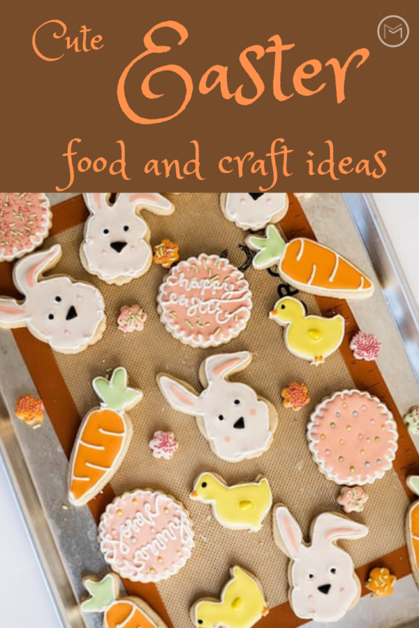 kids Easter food and crafts