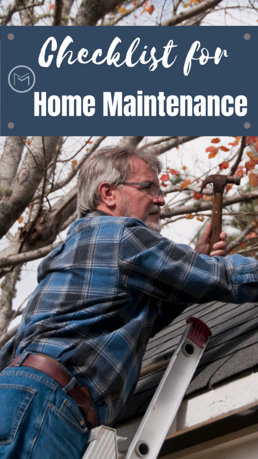 checklist for home maintenance